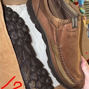 Men's Brown Slip-On Shoes